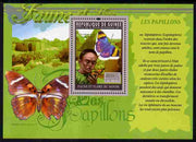 Guinea - Conakry 2011 Butterflies perf s/sheet unmounted mint