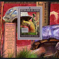 Guinea - Conakry 2011 Turtles perf s/sheet unmounted mint