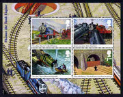 Great Britain 2011 Thomas the Tank Engine perf m/sheet unmounted mint