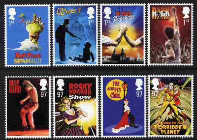 Great Britain 2011 Musicals perf set of 8 values unmounted mint SG 3145-52
