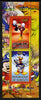Djibouti 2011 Walt Disney - Mickey Mouse & Donald perf sheetlet containing 2 values fine cto used