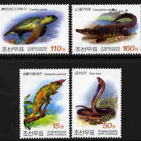 North Korea 2009 Reptiles perf set of 4 unmounted mint, SG N4882-5