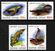North Korea 2009 Reptiles perf set of 4 unmounted mint, SG N4882-5