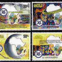 Angola 2011 31st Anniversary of SADC perf set of 4 unmounted mint