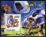Togo 2011 World Veterinary Year perf m/sheet unmounted mint