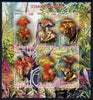 Chad 2011 Mushrooms #2 imperf sheetlet containing 6 values unmounted mint