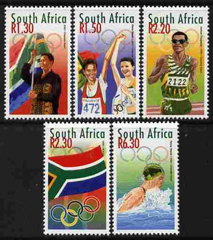 South Africa 2000 Sydney Olympic Games perf set of 5 unmounted mint SG 1192-96