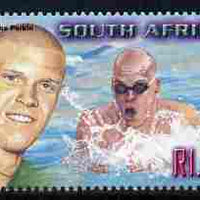 South Africa 2001 Sporting Heroes - Terence Parkin (swimming) 1r40 unmounted mint SG 1251