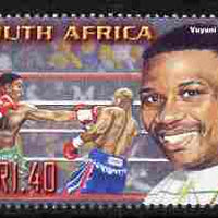 South Africa 2001 Sporting Heroes - Vuyani Bungu (boxing) 1r40 unmounted mint SG 1257