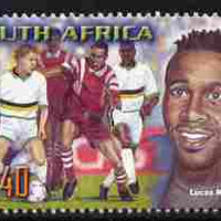 South Africa 2001 Sporting Heroes - Lucas Radebe (football) 1r40 unmounted mint SG 1249