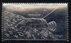 Nagaland 1972 Apollo 15 2ch value embossed in silver foil (perf) unmounted mint