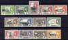 St Helena 1953-59 QEII definitive set complete 13 values,unmounted mint SG153-65