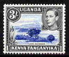 Kenya, Uganda & Tanganyika 1938-54 KG6 Lake Naivasha 3s P13 x 11.75 mounted mint SG147