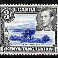 Kenya, Uganda & Tanganyika 1938-54 KG6 Lake Naivasha 3s P13 x 11.75 mounted mint SG147