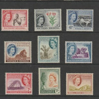 Southern Rhodesia 1953 Pictorial definitive set complete 14 values unmounted mint SG 78-91