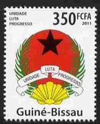 Guinea - Bissau 2011 Coat of Arms 350f unmounted mint
