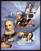 Mozambique 2011 Communication in the 20th Century perf m/sheet unmounted mint