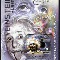 Mozambique 2011 Albert Einstein perf m/sheet unmounted mint