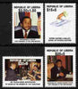 Liberia 1997 Elections perf set of 4 unmounted mint