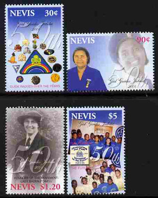 Nevis 2004 50th Anniversary of Nevis Girl Guides perf set of 4 unmounted mint SG 1832-35