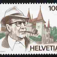 Switzerland 1994 Fifth Death Anniversary of Georges Simenon (novelist) 100c unmounted mint SG 1292
