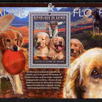 Guinea - Conakry 2011 Dogs perf s/sheet unmounted mint