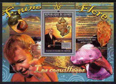 Guinea - Conakry 2011 Shells perf s/sheet unmounted mint