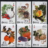 North Korea 1993 Fruit & Vegetables set of 6 unmounted mint*