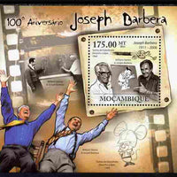 Mozambique 2011 Birth Centenary of Joseph Barbera perf s/sheet unmounted mint Michel BL 454