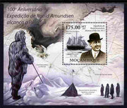 Mozambique 2011 Centenary of Roald Amundsen's Expedition to the South Pole perf s/sheet unmounted mint Michel BL 438