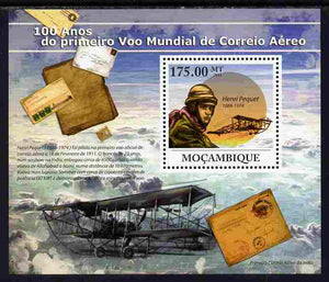 Mozambique 2011 Centenary of First World Air Mail perf s/sheet unmounted mint Michel BL 439