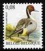 Belgium 2010-14 Birds - Northern Pintail 0.08 Euro unmounted mint,