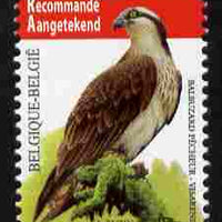Belgium 2010-14 Birds - Osprey inscribed Recommande Aangetekend unmounted mint,