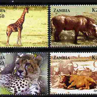 Zambia 2005 Mammals perf set of 4 unmounted mint SG 952-55