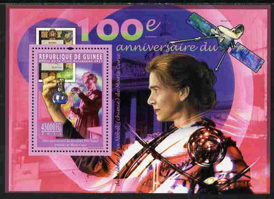 Guinea - Conakry 2011 Centenary of Second Nobel Prize for Marie Curie perf s/sheet unmounted mint