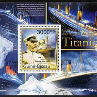Guinea - Bissau 2011 Centenary of Sinking of Titanic perf s/sheet unmounted mint