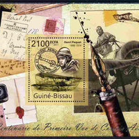 Guinea - Bissau 2011 Centenary of First Airmail Flight perf s/sheet unmounted mint