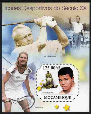 Mozambique 2011 Sporting Icons of the 20th Century perf s/sheet unmounted mint