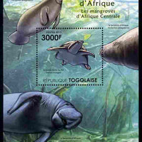 Togo 2011 Ecosystem of Africa - Animals of the Central Mangrove perf s/sheet unmounted mint