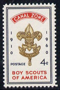 Canal Zone 1960 Scout Anniversary unmounted mint, SG 216*