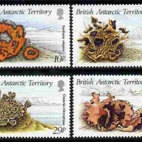 British Antarctic Territory 1989 Litchens perf set of 4 unmounted mint SG 167-70