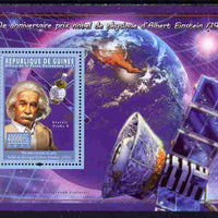 Guinea - Conakry 2011 Albert Einstein - 90th Anniversary of receiving Nobel Prize for Physics perf s/sheet unmounted mint Michel BL 1963