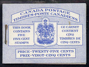 Canada 1954 25c booklet (Beaver) complete SB 52a