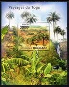 Togo 2011 Landscapes of Togo perf s/sheet unmounted mint