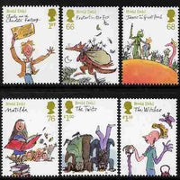 Great Britain 2011 Roald Dahl Anniversary perf set of 6 values unmounted mint