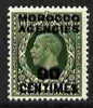 Morocco Agencies - French Currency 1935-37 KG5 90c on 9d deep olive-green unmounted mint, SG 222