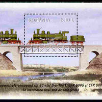 Rumania 2011 Steam Locomotives perf m/sheet unmounted mint