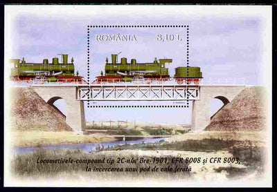Rumania 2011 Steam Locomotives perf m/sheet unmounted mint