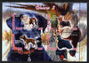 Chad 2012 Dogs #2 perf sheetlet containing 4 values cto used