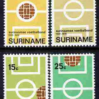 Surinam 1970 Football Association set of 4 unmounted mint, SG 679-82